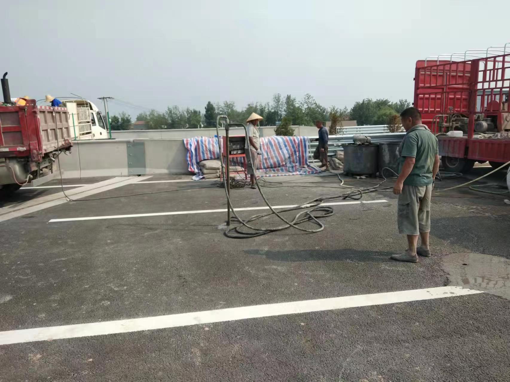 碾子山路基注浆